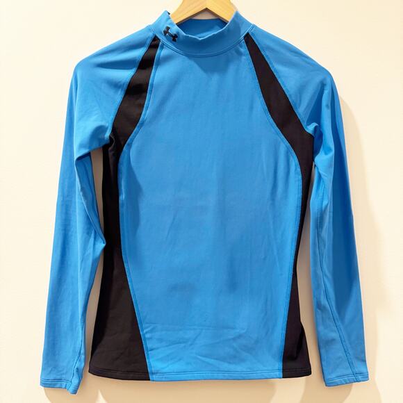 Under Armour Tops - Under Armour Women's ColdGear Fitted Mock Neck Long Sleeve Pullover